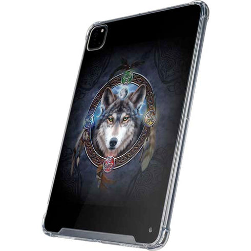 Celtic Wolf Guide by Brigid Ashwood iPad Cases